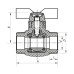 Кран шаровый PPR КШ Koer (бабочка) для горячей воды 25 (Koer K0182.PRO) (KP0235)
