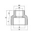 Муфта редукційна ВР 90x75 PPR Koer K0214.PRO (KP2579)