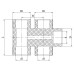 Пятерник Koer K0276.PRO 25x20 PPR (KP2920)