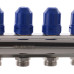 Коллекторный блок с термостатич. клапанами Koer KR.1100-04 1”x4 ways (KR2630)