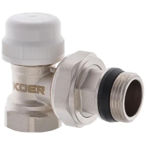 Кран термостатичний кутовий 3/4“ Koer KR.921-GI (KR2683)