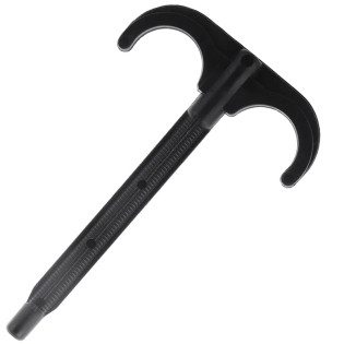 Дюбель-гак подвійний Koer KR.8014, продається пачками по 25 шт (KR2968)