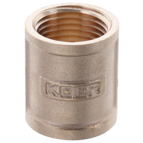 Муфта Koer KF.C06.WN - 1/2'' (Без нікелю) (KR3025)