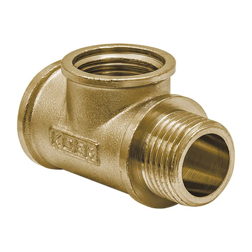 Трійник Koer KF.T06FFM.WN 1/2'' ВВН (без нікелю) (KR3030)