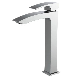 Смеситель для умывальника высокий KOER KB-11007-01 (Цвет хром) (KR3440)
