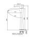 Смеситель для умывальника высокий KOER KB-13007-01 (Цвет хром) (KR3444)