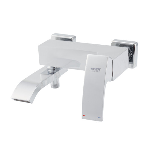 Змішувач для ванни з коротким зливом KOER KB-41007-01 (Колір хром) (KR3454)