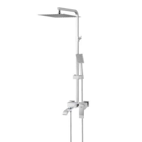 Душова колона із змішувачем KOER KB-56007-01, 3 функції (Колір хром) (KR3460)