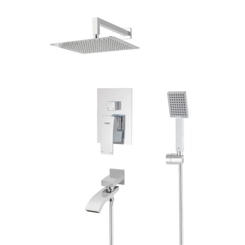 Душова система вбудована KOER KB-66007-01, 3 функції (Колір хром) (KR3464)