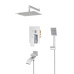 Душова система вбудована KOER KB-66007-01, 3 функції (Колір хром) (KR3464)