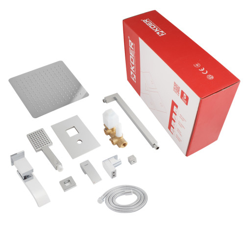 Душова система вбудована KOER KB-66007-01, 3 функції (Колір хром) (KR3464)