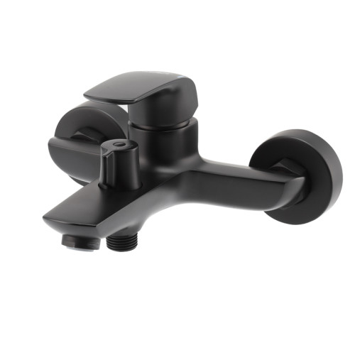 Смеситель для ванны с коротким изливом KOER KB-40008-05 (Цвет черный) (KR3473)