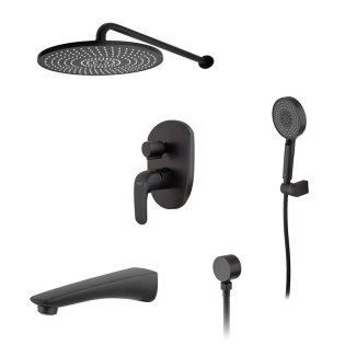 Душова система вбудована KOER KB-64008-05, 3 функції (Колір чорний) (KR3477)