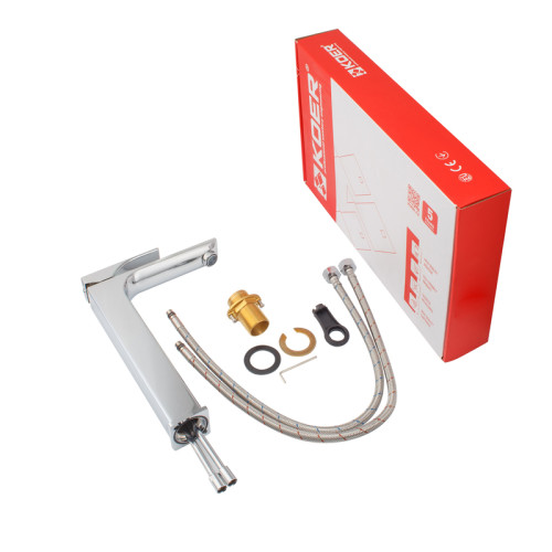 Змішувач для умивальника високий KOER KB-11010-01 (Колір хром) (KR3482)