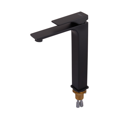 Смеситель для умывальника высокий KOER KB-11010-05 (Цвет черный) (KR3483)