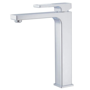 Смеситель для умывальника высокий KOER KB-11009-01 (Цвет хром) (KR3500)