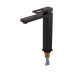 Змішувач для умивальника високий KOER KB-11009-05 (Колір чорний) (KR3501)