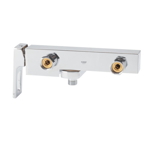Змішувач для ванни з коротким зливом KOER KB-41009-01 (Колір хром) (KR3502)