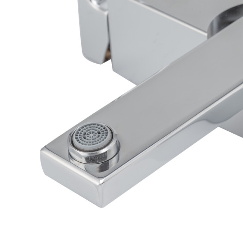 Змішувач для ванни з коротким зливом KOER KB-41009-01 (Колір хром) (KR3502)