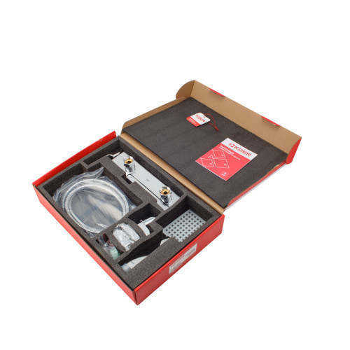 Змішувач для ванни з коротким зливом KOER KB-41009-01 (Колір хром) (KR3502)