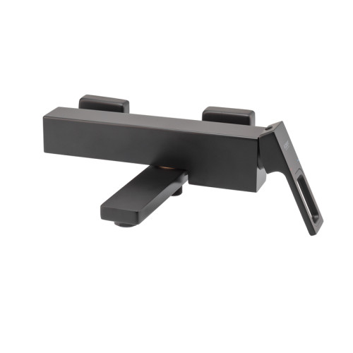 Змішувач для ванни з коротким зливом KOER KB-41009-05 (Колір чорний) (KR3503)