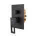 Душевая система встроенная KOER KB-66009-05, 3 функции (Цвет черный) (KR3509)