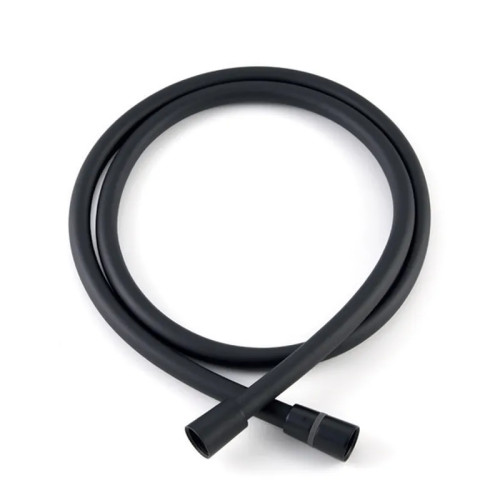 Шланг для душу силіконовий KOER KB-0804-150-05 BLACK 150см (Колір чорний) (KR4810)