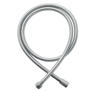 Шланг для душу KOER KB-0802-125-01 CHROME, обплетення нержавіюча сталь 125 см (Колір хром) (KR4837)