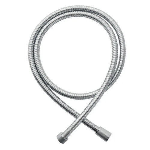 Шланг для душу KOER KB-0802-125-01 CHROME, обплетення нержавіюча сталь 125 см (Колір хром) (KR4837)