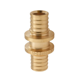 Муфта сполучна рівнопрохідна Koer KA.С16 - 16(2.2mm) x 16(2.2mm) (KR4855)