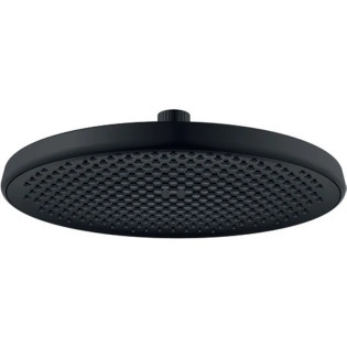 Лійка для душу стельова KOER KP-0401-05-OH, 250 мм (Колір чорний) (KR4982)
