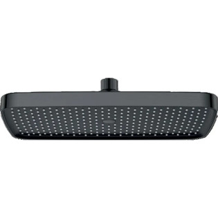 Лійка для душу стельова KOER KP-0402-07-OH, 310x200 мм (Колір графіт) (KR4990)