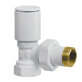 Кран для сушки для рушників кутовий Koer KR.531.White - 1/2