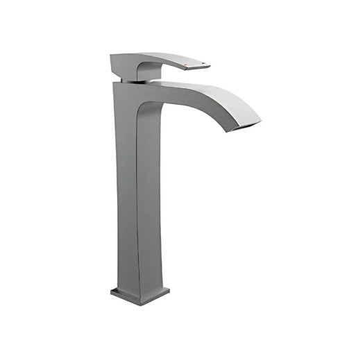 Змішувач для умивальника високий KOER KB-13007-07 (Колір графіт) (KR5154)