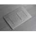 Панель змиву KOER KT-0602-07 240x160x10mm пластикова, кнопка квадратна (колір графіт) (KR5183)