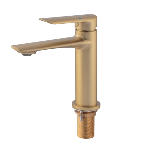 Змішувач для умивальника KOER KB-10028-12 (Колір матове золото) (KR5291)