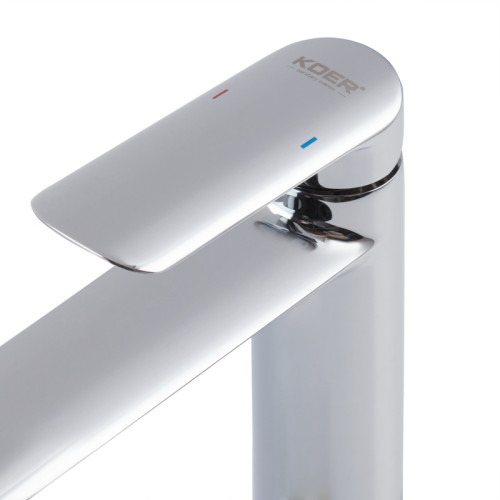 Змішувач для умивальника високий KOER KB-11028-01 (Колір хром) (KR5293)