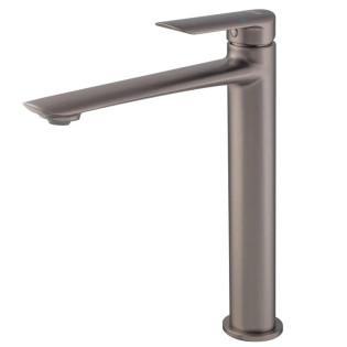 Змішувач для умивальника високий KOER KB-11028-07 (Колір графіт) (KR5296)