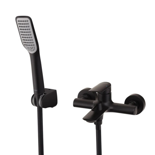 Змішувач для ванни з коротким зливом KOER KB-40028-05 (Колір чорний) (KR5306)