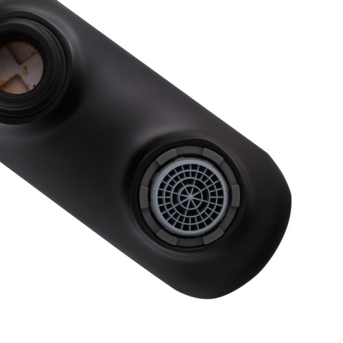 Змішувач для ванни з коротким зливом KOER KB-40028-05 (Колір чорний) (KR5306)