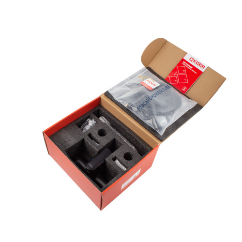 Змішувач для ванни з коротким зливом KOER KB-40028-05 (Колір чорний) (KR5306)
