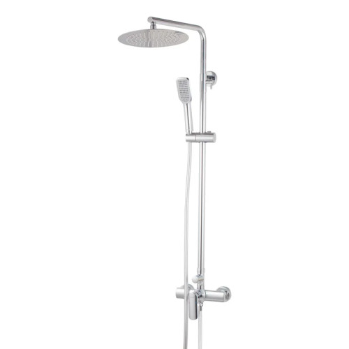 Душова колона із змішувачем KOER KB-52028-01, 2 функції (Колір хром) (KR5309)