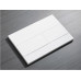Панель змиву KOER KT-0603-03 240x160x10mm пластикова, кнопка лінійна (колір білий) (KR5318)