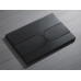 Панель змиву Koer KT-0604-05 240x160x10mm пластикова, закруглена кнопка (колір чорний матовий) (KR5324)