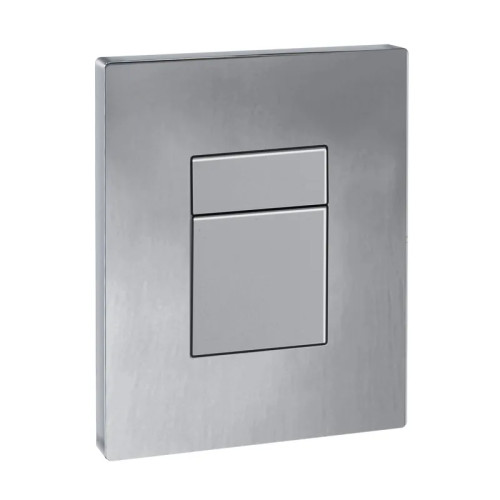 Панель смыва Koer KT-0607-01 157x198x10mm пластиковая, кнопка квадратная (цвет хром) (KR5344)