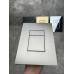 Панель змиву KOER KT-0607-07 157x198x3mm пластикова, кнопка квадратна (колір графіт) (KR5345)
