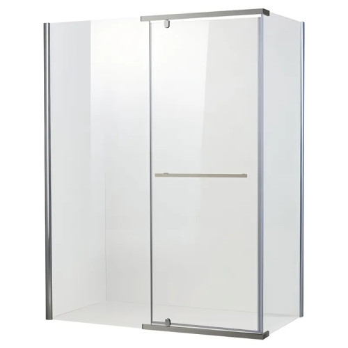 Душова кабіна без піддону Koer SR SC01-120x80x200-TR-01 прозоре скло Easy Clean 8мм, хром (KR5353)