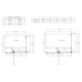 Душова кабіна без піддону Koer SR SC02-120x90x200-TR-01 прозоре скло Easy Clean 8мм, хром (KR5354)