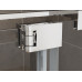 Душова кабіна без піддону Koer SR SC02-100x80x200-TR-01 прозоре скло Easy Clean 8мм, хром (KR5355)