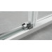 Душова кабіна без піддону Koer SR SC03-100x100x200-TR-01 прозоре скло Easy Clean 6мм, хром (KR5357)
